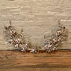 Gothic Floral Wreath Candle Wall Sconce