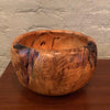 Organic Modern Lodgepole Burl Wood Art Bowl