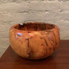 Organic Modern Lodgepole Burl Wood Art Bowl