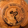 Organic Modern Lodgepole Burl Wood Art Bowl