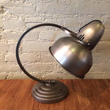 Brushed Steel GE Lamp