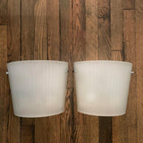 Italian Frosted Glass Wall Sconce Lights By Rodolfo Dordoni For Artemide