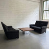 Italian Upholstered Loveseat Sofa By Donghia