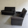 Italian Upholstered Loveseat Sofa By Donghia
