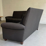 Italian Upholstered Loveseat Sofa By Donghia