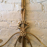Brass Wall Candelabra