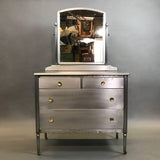 Brushed Steel Simmons Dresser