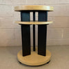 Art Deco Round Tiered Side Table