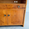 Biedermeier Style Satinwood Nighstand Cabinet