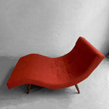 Mid Century Modern Wave Chaise Longue By Adrian Pearsall