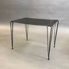 Black Iron Mesh Side Table
