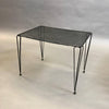 Black Iron Mesh Side Table