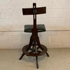 Industrial Adjustable Telephone Operator Swivel Stool