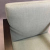 Chrome and Linen Armchair