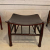 Egyptian Revival Dark Maple Thebes Stool, Liberty & Co.