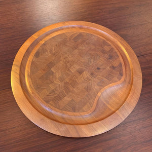Danish Modern Teak Cutting Board Serving Tray By Jens Quistgaard For Dansk