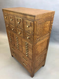 Tiger Oak Office Cabinet