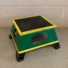 Industrial Painted Steel Train Conductor Step Stool