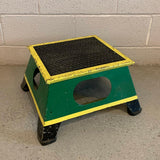 Industrial Painted Steel Train Conductor Step Stool