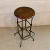 Early 20th Century Industrial Drafting Stool With Footrest