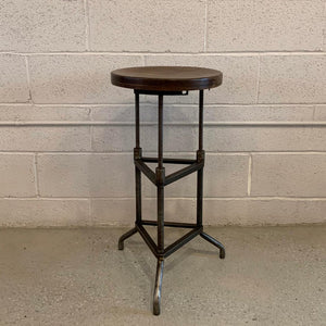 Early 20th Century Industrial Drafting Stool