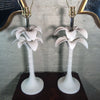 Hollywood Regency Palm Table Lamps