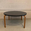 Alvar Aalto Round Bentwood Coffee Table