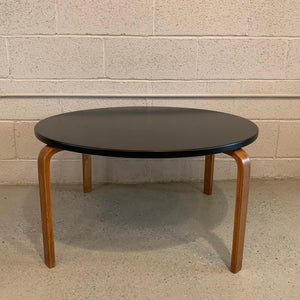 Alvar Aalto Round Bentwood Coffee Table