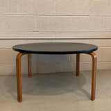 Alvar Aalto Round Bentwood Coffee Table