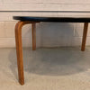 Alvar Aalto Round Bentwood Coffee Table