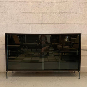 Paul McCobb Planner Group Glass Front Bookcase Cabinet