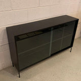 Paul McCobb Planner Group Glass Front Bookcase Cabinet