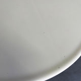 Early 20th Century Round Vitrolite Glass Café Table