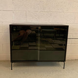 Paul McCobb Planner Group Glass Front Bookcase Cabinet