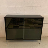 Paul McCobb Planner Group Glass Front Bookcase Cabinet