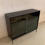 Paul McCobb Planner Group Glass Front Bookcase Cabinet
