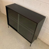Paul McCobb Planner Group Glass Front Bookcase Cabinet
