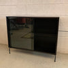 Paul McCobb Planner Group Glass Front Bookcase Cabinet