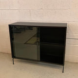 Paul McCobb Planner Group Glass Front Bookcase Cabinet