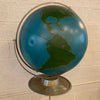 Industrial Military Standing Chalk Globe By A.J. Nystrom