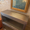 Industrial Brushed Steel 2 Stack Barrister Book Case By Globe Wernicke