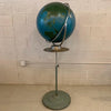 Industrial Military Standing Chalk Globe By A.J. Nystrom