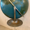 Industrial Military Standing Chalk Globe By A.J. Nystrom