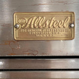 Industrial Allsteel Tall Multiple Drawer Filing Cabinet