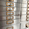 Industrial Allsteel Tall Multiple Drawer Filing Cabinet