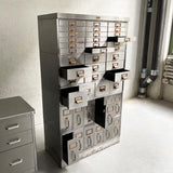 Industrial Allsteel Tall Multiple Drawer Filing Cabinet