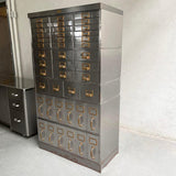 Industrial Allsteel Tall Multiple Drawer Filing Cabinet