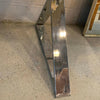Milo Baughman White Lacquer And Chrome Campaign Desk