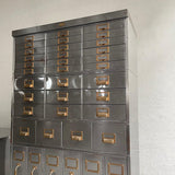 Industrial Allsteel Tall Multiple Drawer Filing Cabinet