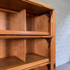 Industrial Oak Barrister Bookcase Document Cabinet